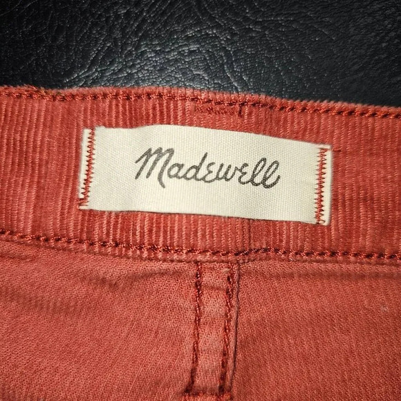 Madewell Womens Rust Cali Demi Boot Corduroy Pants 23 - Picture 5 of 7
